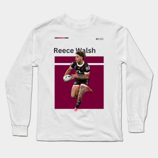 Reece Walsh Brisbane Broncos Long Sleeve T-Shirt